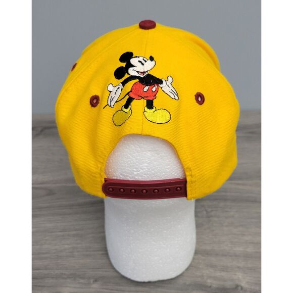VTG Disney Universal Mickey & Co Snapback Multicolored Cap Embroidered 15% Wool - Picture 3 of 13